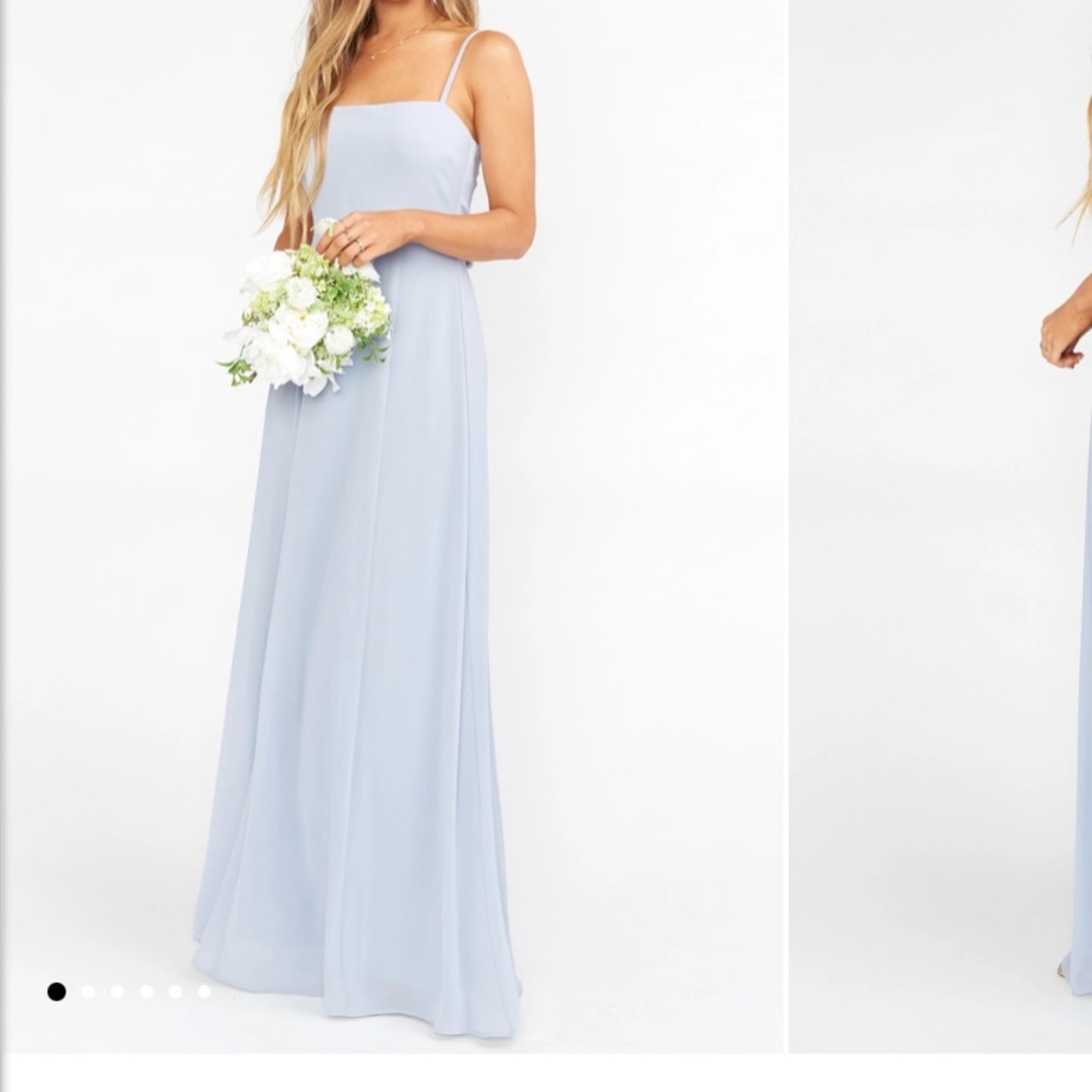 SMYMM Lauren Bridesmaid dress - Steel Blue